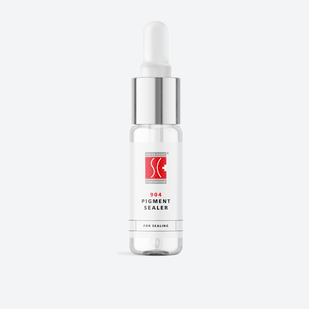 Flacone 904 Pigment Sealer Swiss Color 15 ml – sigillante post-trattamento PMU per labbra, sopracciglia e areola.