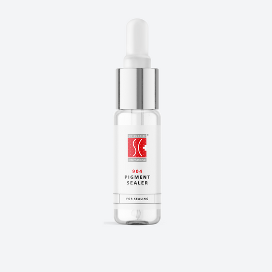 Flacone 904 Pigment Sealer Swiss Color 15 ml – sigillante post-trattamento PMU per labbra, sopracciglia e areola.
