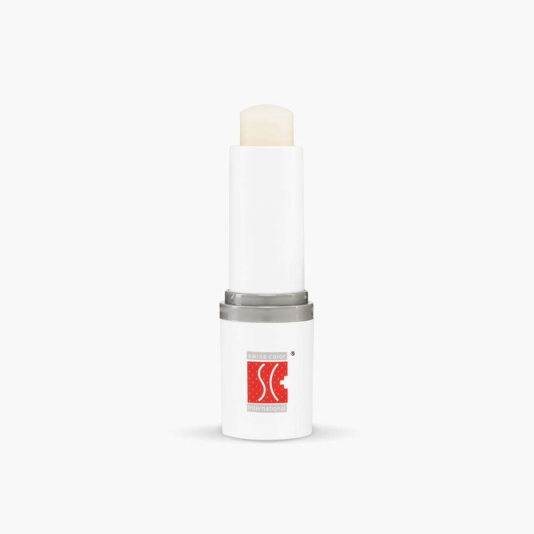 SC Care Stick SPF 15 Swiss Color – Stick protettivo trasparente per labbra e sopracciglia pigmentate, idratante e ideale per PMU.